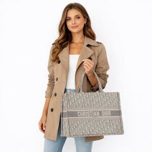 Authentic Christian Dior Book Tote